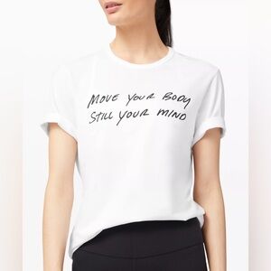 Lululemon 5 Year Basic Tee - Love Note